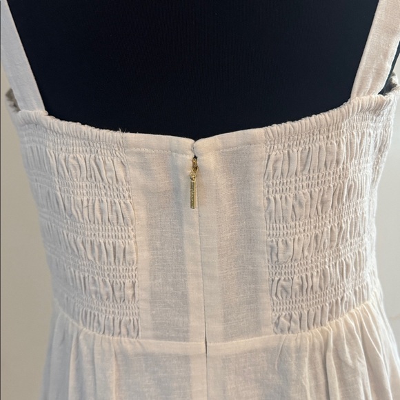 Cleobella White and Mustard Midi Dress - Picture 6 of 11